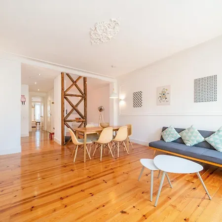 Guestready - Trendy 2-bed Flat W/ Seaview In Lapa Lisboa